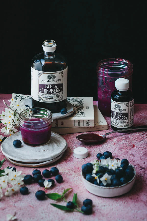 black elderberry elixir | organic antivirals