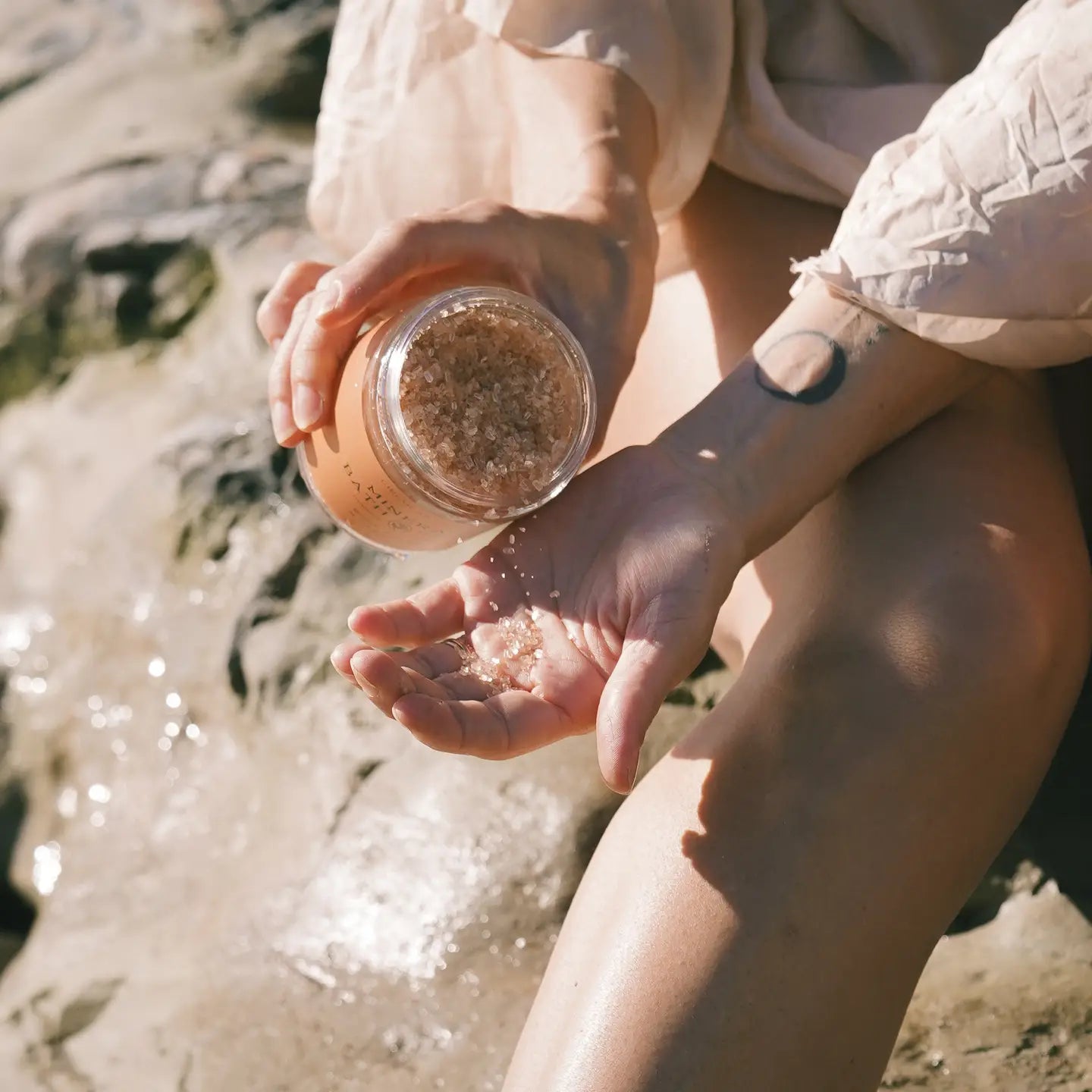 Mineral Bath Soak- Magnesium, Rose Petal & Geranium