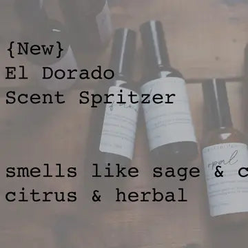 Essential Oil Spray- El Dorado (sage & clementine)