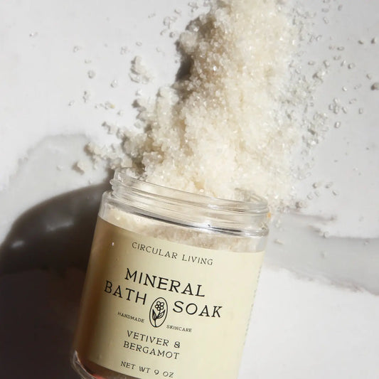 Bergamont & Vetiver Mineral Soak