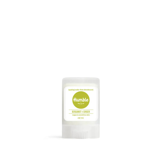 Sensitive Skin/Vegan Bergamot & Ginger Deodorant- Travel Size